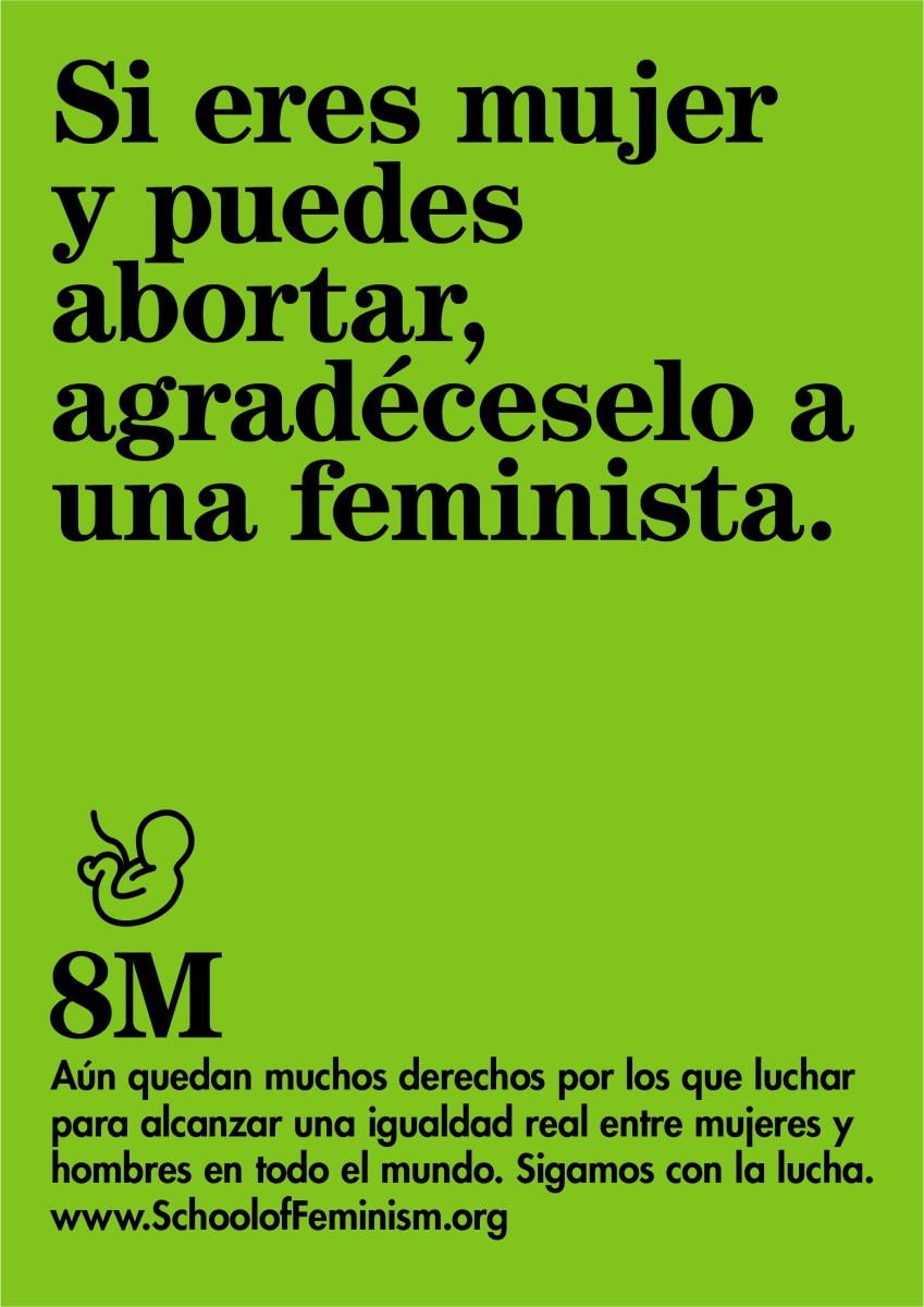 cxlturx's tweet photo. Agradéceselo a una feminista. #8M https://t.co/dF3DjmT2GP