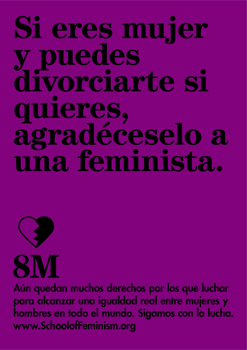 cxlturx's tweet photo. Agradéceselo a una feminista. #8M https://t.co/dF3DjmT2GP