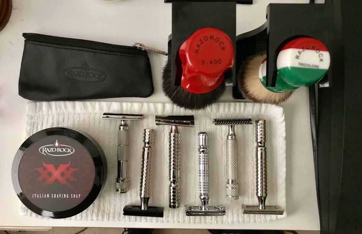 #wunderbar #razorock Just got my new wunderbar, a great new addition to the collection, can’t wait to try it tomorrow morning. #allaboutthefeels #shavelikeyourgrandpa #shavelikeaboss #lovetheleatherbag