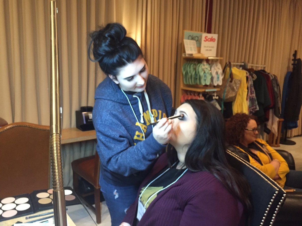 apprenticeday's tweet photo. Students learn spa and salon during today’s apprentice day @GladeSpringsWV https://t.co/81tpkySFum
