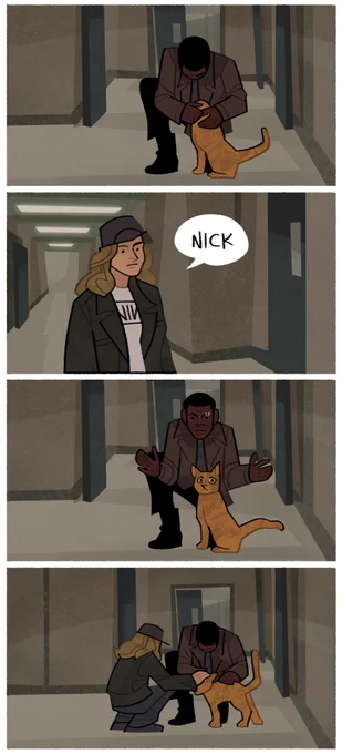 IT'S CAT TIME #CaptainMarvel 