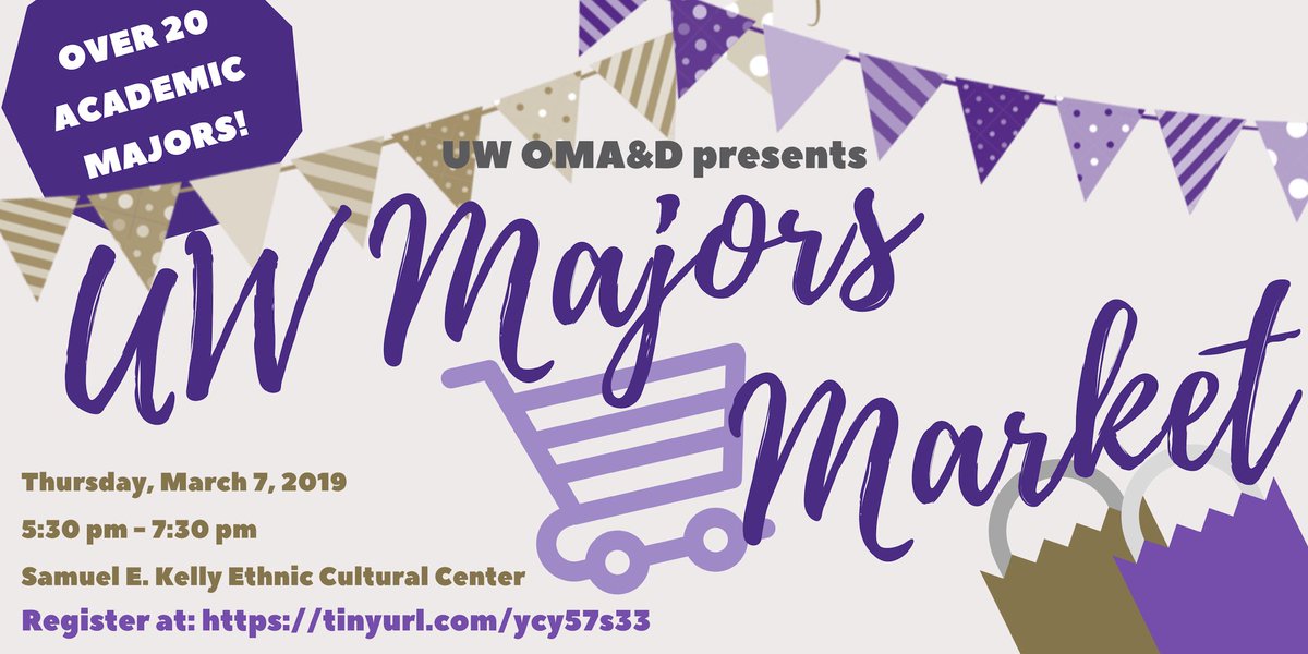 UW_ECC's tweet photo. Still don’t know what you want to do with your adult life? We’ll have advisors from over 20 different majors to answer your questions! #myECC #UW https://t.co/QdpZg71elf