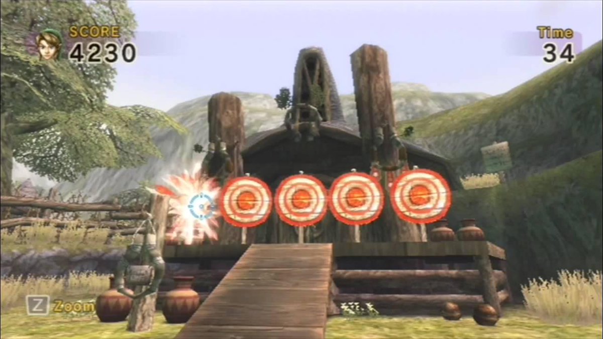 link's crossbow training switch