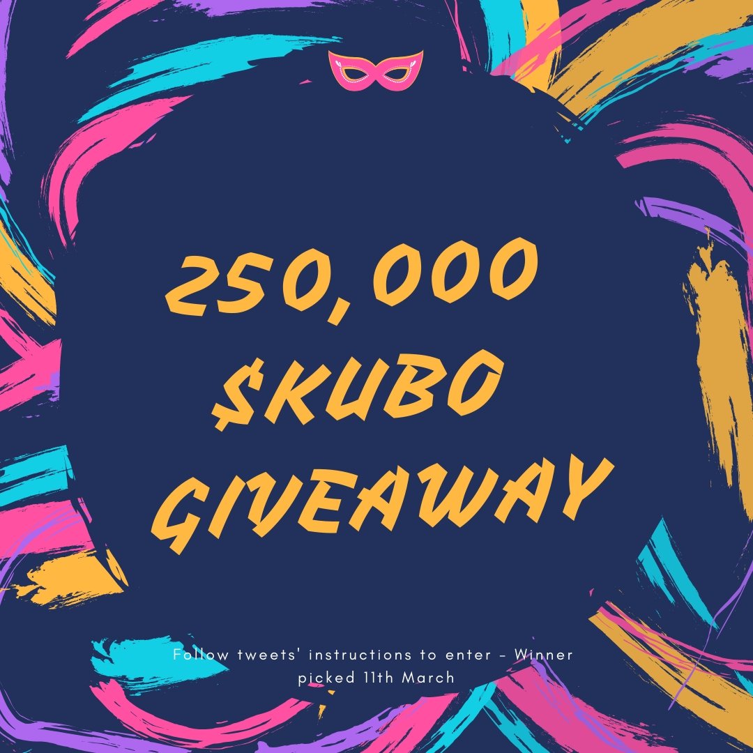 loveanarchy777's tweet image. I won some $KUBO from @CryptoSlimer ! I rarely win anything so thanks Slimer &amp;lt;3 Going to Give away 250,000 KUBO from it - to enter:

1.Retweet!
2.Follow me
3.Tag 2 people you want to annoy with a notification
4.Follow @CryptoSlimer

$RPM $QUAN $KUBO