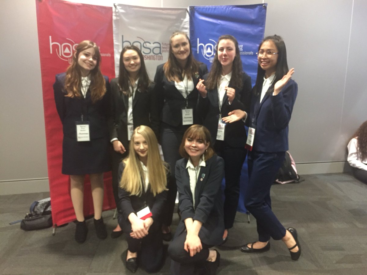 And the fun begins! <a href="/wahosa/">Washington HOSA</a> #slc #prairiepride