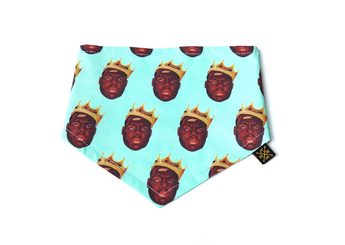 Excited to share this #biggiesmalls pet bandana which is a local #YYC collaboration with Brooke Taylor of Olive &amp; Chai Design etsy.me/2EW3uiW