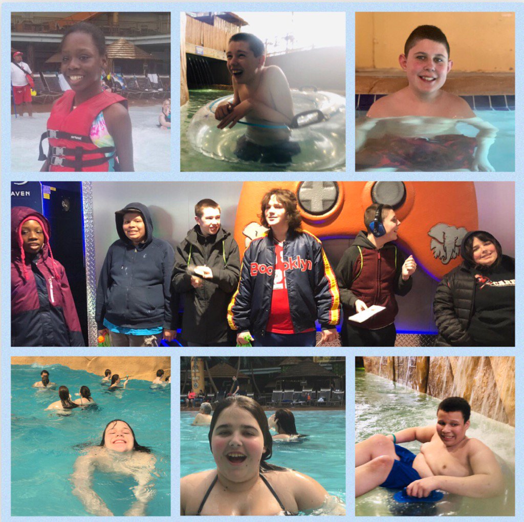 Middle school trip to Kalahari today! Had an absolute blast! So proud of EACH of our kids... grateful for our amazing staff... and A HUUUUUGE THANK YOU to <a href="/ShareAVision1/">Share A Vision</a> for funding our trip and making such an unforgettable experience accessible to us! <a href="/CaresLapaglia/">Christy LaPaglia</a> #onceacard