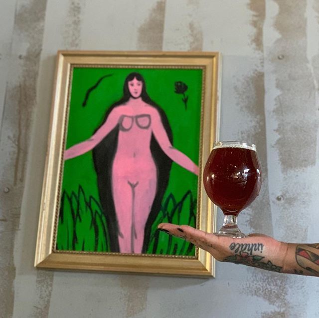 Tomorrow is International Women’s Day,  let’s drink to their (our) accomplishments. Extended happy hour 3-6 
Artist : <a href="/ponce_michael/">michael ponce</a> @seribellum @hilareally #art #craftbeer #dialoguebrewing #albuquerque ift.tt/2tVBHbR