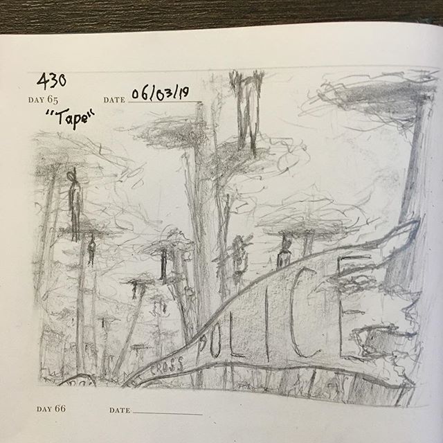 BenIrelandArt's tweet photo. Day 65 / 430 - “Tape”
#tape #policecordon #policetape #forest #suicide #daily #dailyart #dailysketch #dailydrawing #art #sketch #ilustracion #図 #插图 #艺术 #アート #иллюстрация https://t.co/8OJT9ERbiR https://t.co/zBD5QESIY4