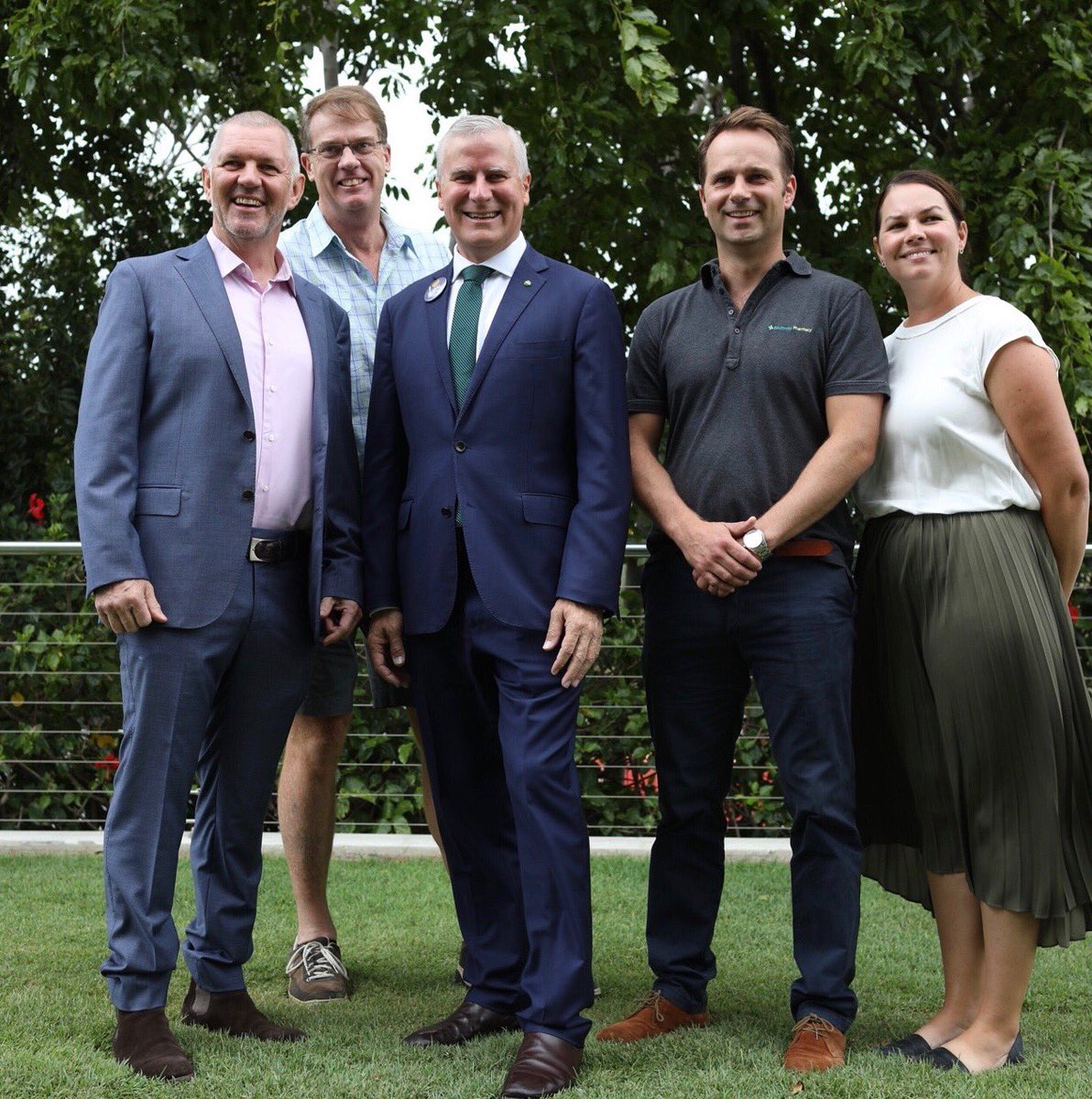 M_McCormackMP's tweet photo. Congratulations to Flannery’s Pharmacy of Forbes for winning #POTY2019 recognition for pharmacists &amp; proprietors Michael Flannery and Sarah Hazell. Back2Back wins for #Riverina. With 2018 winners Michael O’Reilly and Luke van der Rijt of Wagga Wagga’s Southcity Pharmacy #app2019 https://t.co/nB2747nHx8