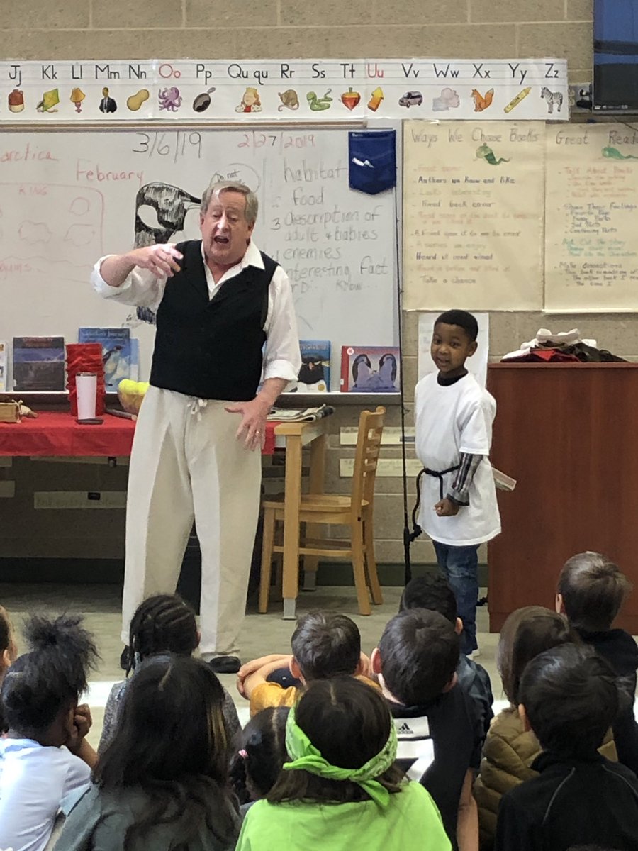 CHBullockSchool's tweet photo. 2nd graders learned more about myths, fables and tall tales and 5th graders had time with Ben Franklin. #CHBProud #CHBpta https://t.co/eYQ5XFXYJ9