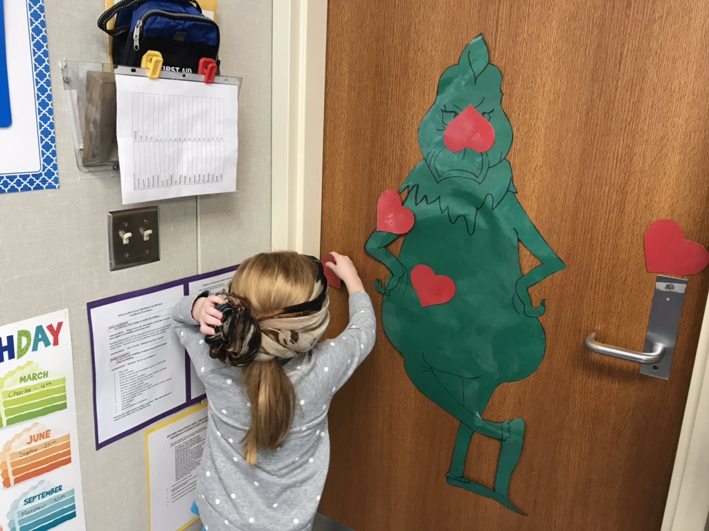 LButtry1's tweet image. We’ve had a great time celebrating Dr. Seuss’s birthday! Thanks to @WCUSD15Supt and Mrs. Swaney for adding to the fun! #connectses #bulletpride