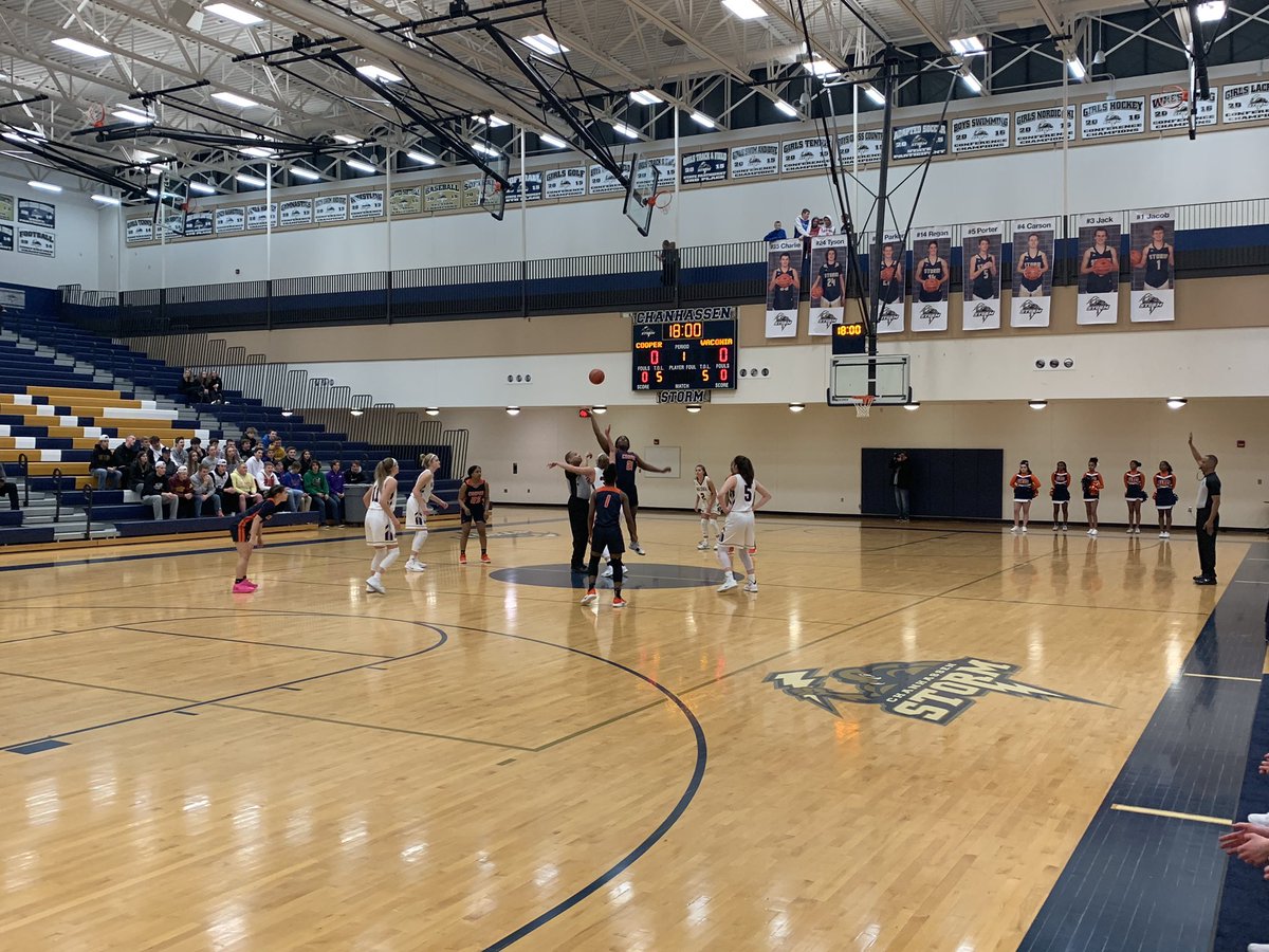 chanstormAD's tweet photo. Chanhassen High School is proud to be the neutral site for the Section 6AAA Girlsโ BB Championship game. We welcome Cooper and Waconia High Schools as they battle for a trip to the State Tournament. #GoodLuckTeams #Region2AA #Section6AAA #ChampionshipTime #MSHSL @chanprincipal https://t.co/tSSr1P6wJs