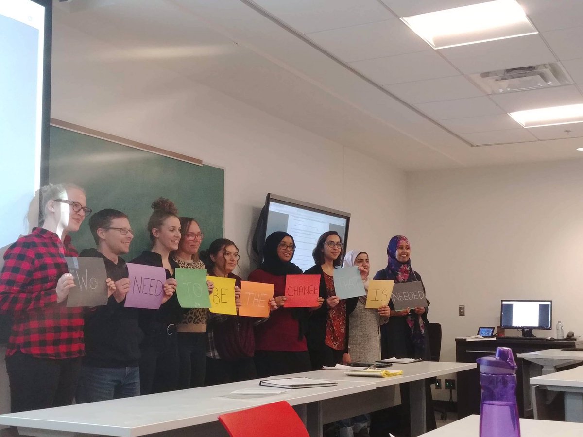 MsAnnaPetrova's tweet photo. We need to be the change that is needed #RepresentationMatters @uOttawaBEd #uOttawaEdu https://t.co/NQx6IrpOQt