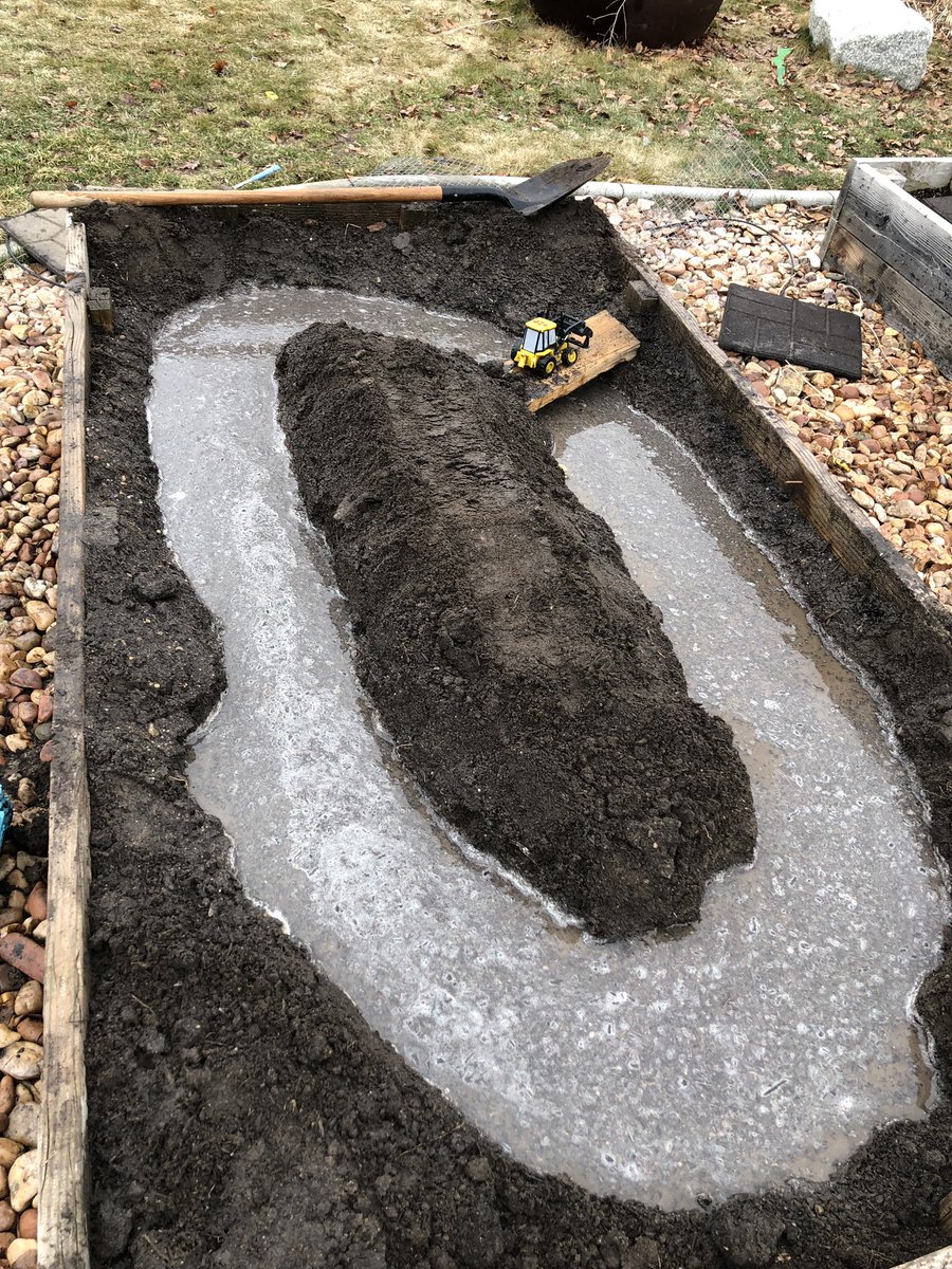 Me and my 8 year old neighbor built this today and I don’t mean to brag, but I’m pretty talented.