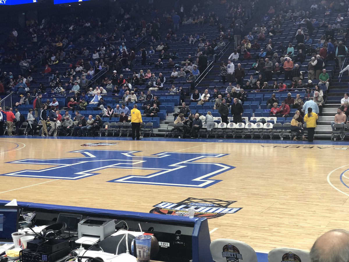 In a few minutes, Mayfield plays its first state tournament game in 27 years. Then, it was Belfry. Tonight, it’s Warren Central. 

Husten Lancaster’s dad and uncle played on that team. 

Stay tuned.