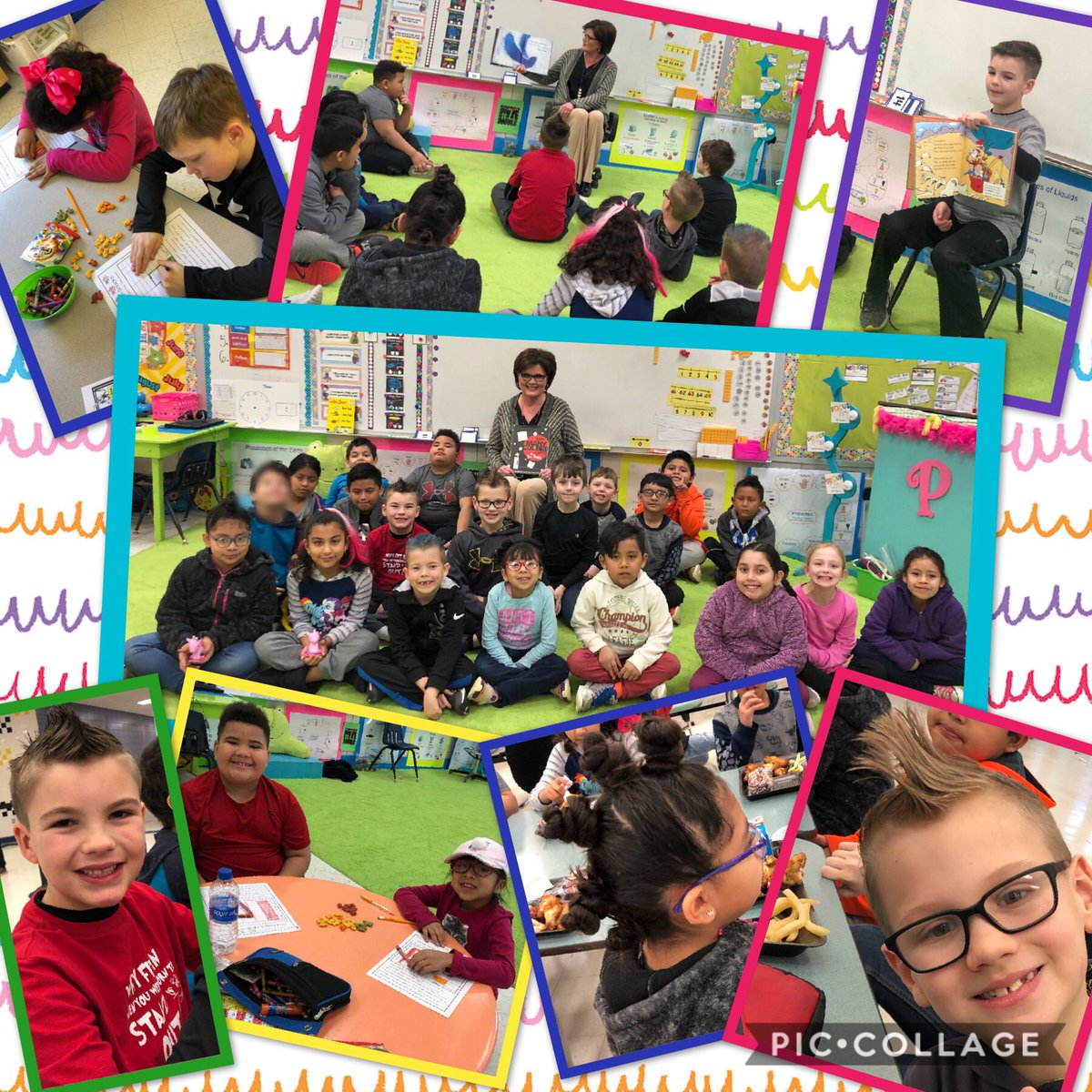 teach2parker's tweet photo. Literacy Week continues with a special guest reader, our principal @Westatrcs We enjoyed listening to her read today! Thank you @dbhollimon #TheTraditionBeginsHere #BestYearYetRCS https://t.co/8zz664RJCJ