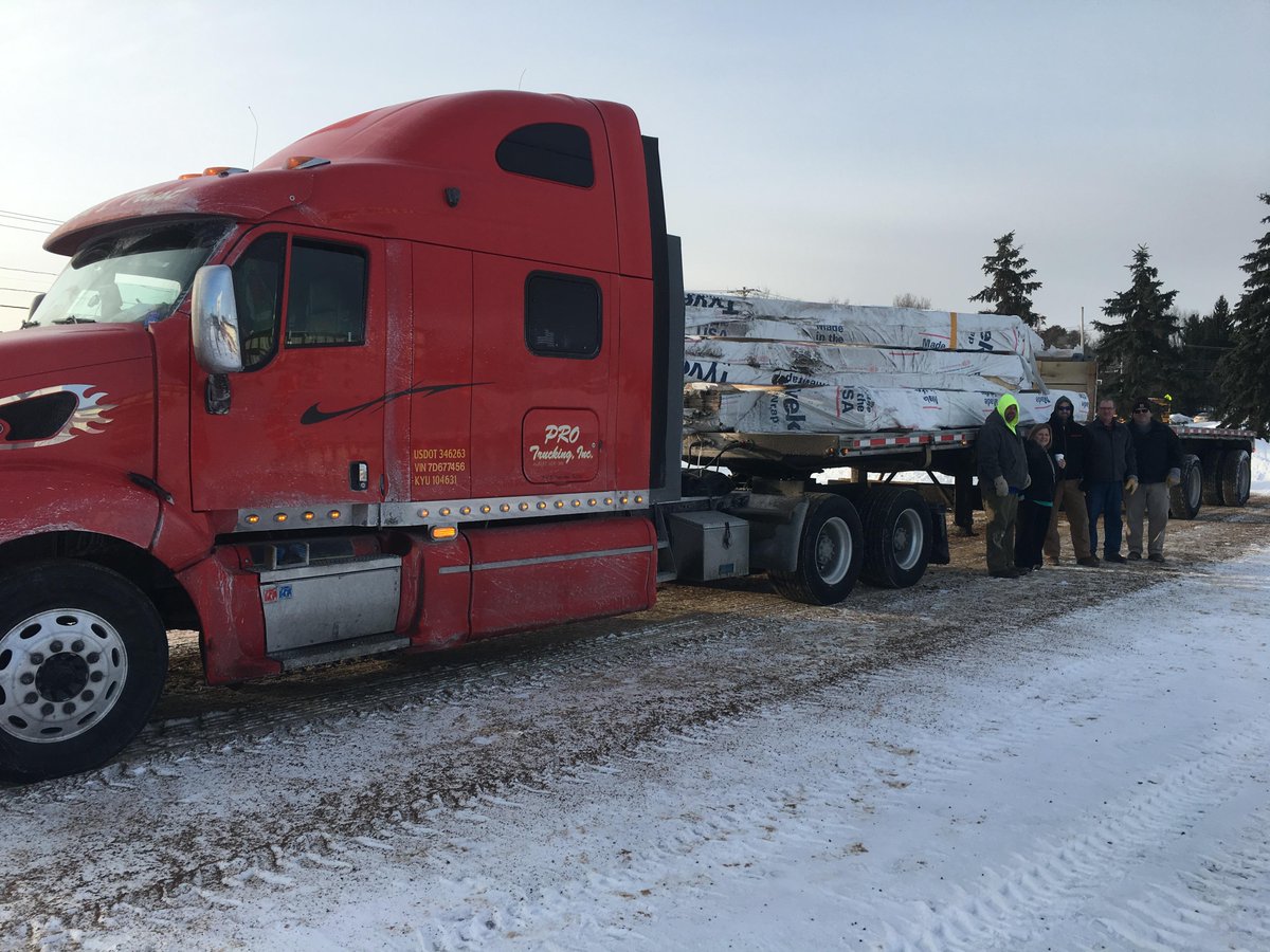 Today was an exciting day at Lawrence Avenue Elementary School. After over a year of fundraising, our playground pavilion arrived today. Construction will begin immediately and will be complete long before those hot days!  We are so grateful for our generous community!