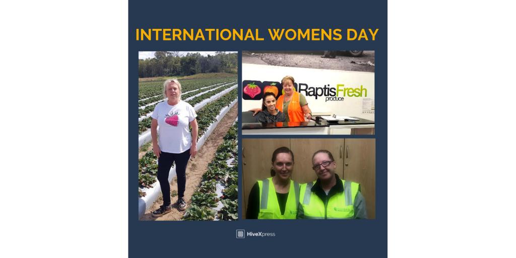 Woman play a key role in production &amp; marketing # freshproduce. Some of our favourite women are Amanda from Luvaberry @luva_berry ; Cassandra &amp; Tracey from Raptis Fresh Produce @raptisfreshproduce ; Mel &amp; Rebecca from Freshfellas @fresh_fellas_syd.