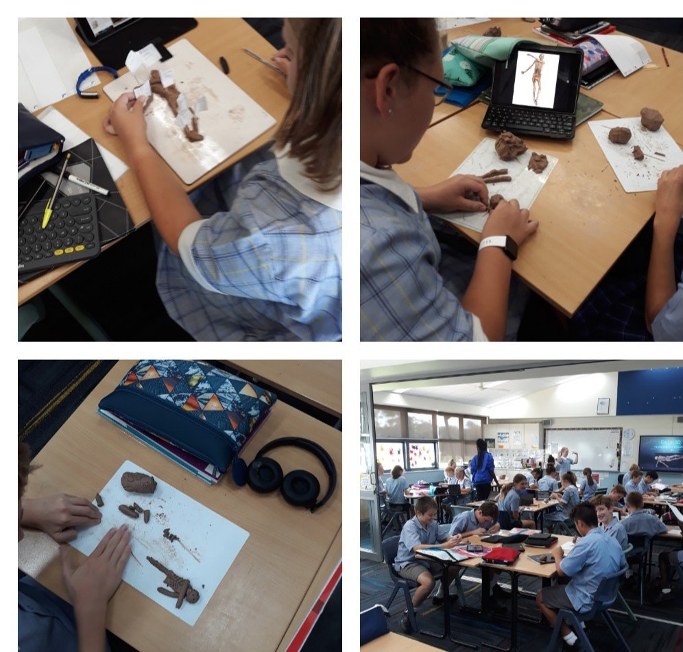 beattie_sam's tweet photo. Year 7 STEM and HUMS integration creating 3D clay models of #otzitheiceman. History knowledge and skills combine with PBL and STEM Dispositions. @Lukepotter17 @tjpatto @SfxFlorey https://t.co/yraYiFeOyE