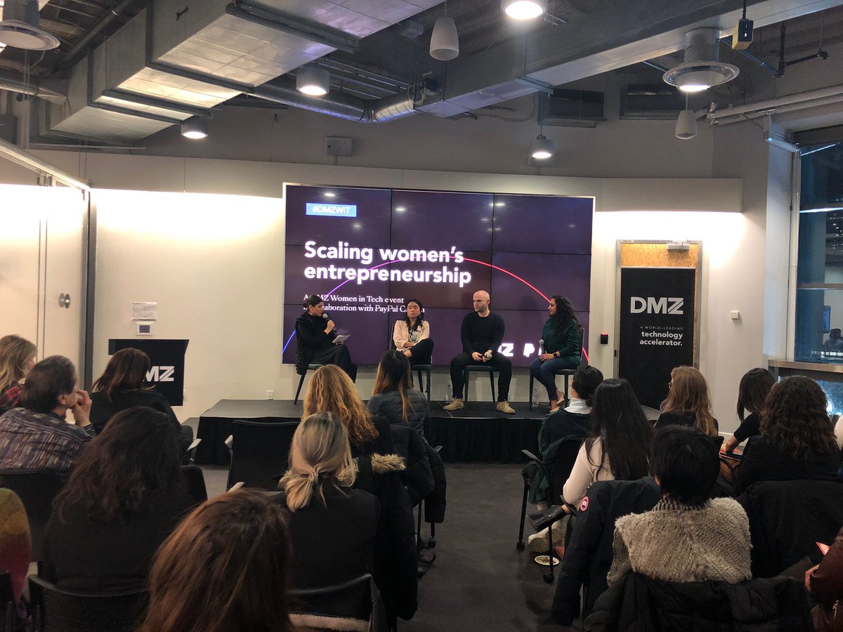 dmzhq's tweet photo. And that’s a wrap! Thank you to everyone who joined us tonight at #DMZWiT with @PayPalCA, @nancy_sahota, @altheawishloff, @JamieRosenblatt and @snitabalsara. #BalanceForBetter https://t.co/UXdc8rogQz