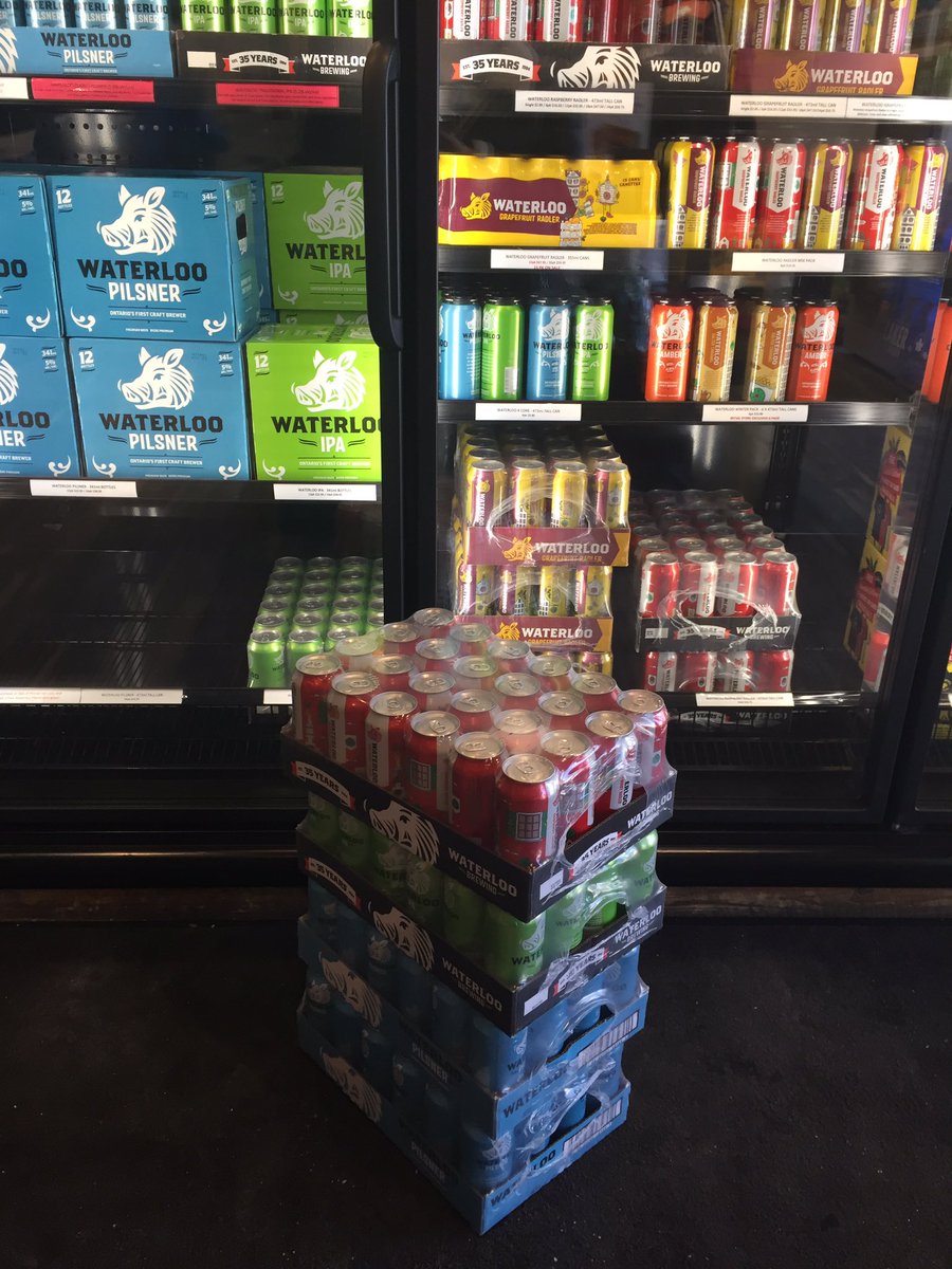thewomxn's tweet photo. Thanks @WaterlooBrewing for supplying our event tomorrow! #IWD19 https://t.co/O38L7ytLAL