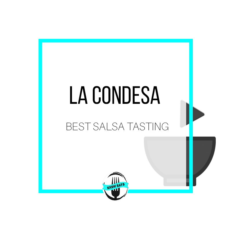 sxsweats's tweet photo. @lacondesaaustin is listed on our Top 20 #SXSWeats as the best salsa tasting in downtown austin. Adding a Guacamole tasting and a couple margaritas is officially treating SXSW the Texas way...so enjoy! #sxsw2019 #downtownaustin #austinrestaurants #sxswrestaurants #sxswnom https://t.co/g7cy52jWzd