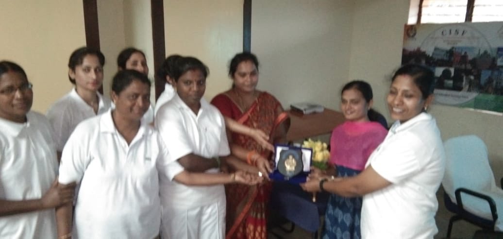 AdminVelan's tweet photo. #HeForShe #WomensDay2019 @CISFHQrs women of @aaiTRZairport were educated about #selfbreastexamination as an important Step in  #BreastCancerAwareness https://t.co/22tubVQ5W9