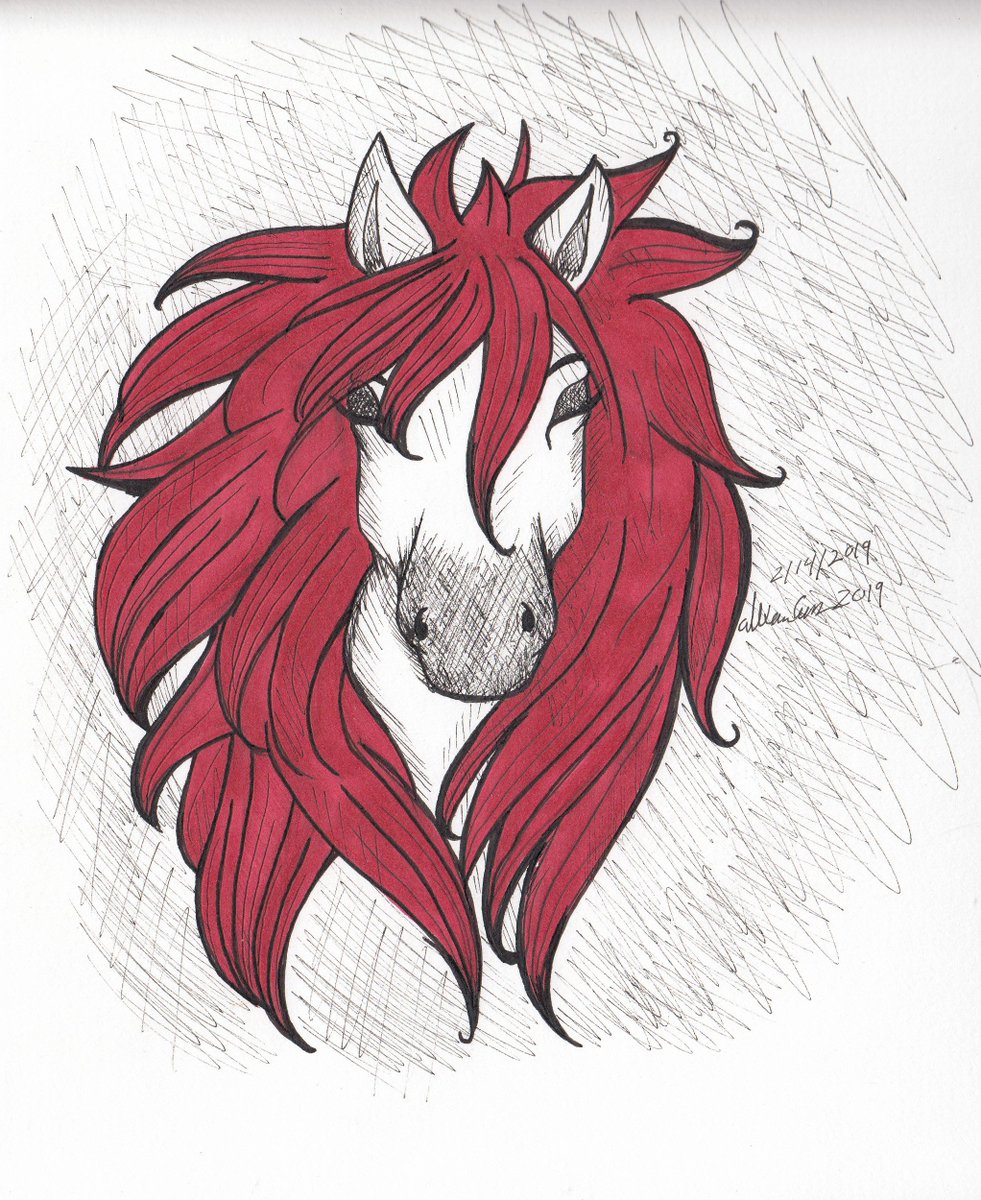 siegfried1298's tweet photo. A gift I drew for one of me friends
#horse #drawing #art #velvet #red #blackandwhite #traditionalart #markers #pens #ink #stuff #dirt #originalart #redhair #hair #mane #redmane #crosshatching https://t.co/utzOGGsYoR