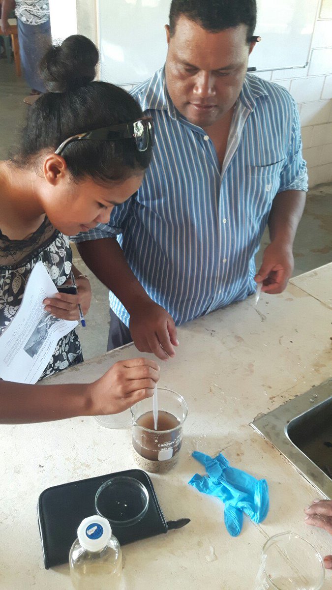 uspmarine1's tweet photo. #TeamSMS is also running classes at the @UniSouthPacific #Tonga campus this semester. This week our #MS312 Marine Pollution cohort conducted their coastal sediment & microplastics practical. We now have data from another
Pacific island country other than Fiji! ๐ธ: @FijiJasha https://t.co/1vLBPGLc9a