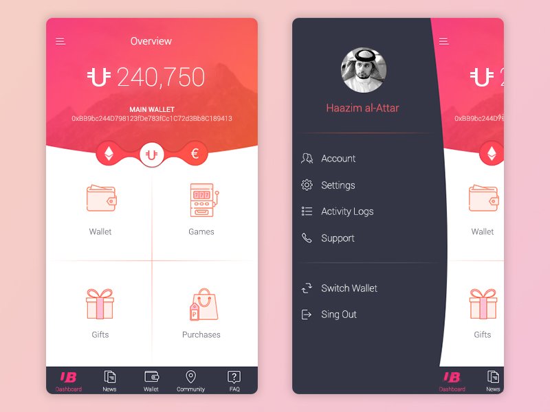 ANNOUNCEMENT: Wallet and mobile app Working Prototype User Interface

Welcome to our wallet and mobile application working prototype user interface. Showing you the overview of our UBETR  Development. The official launching will be announced soon.