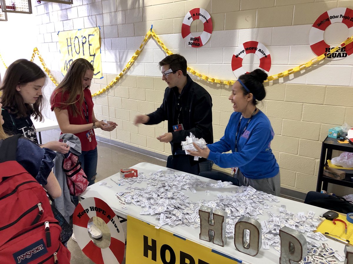 On day 4 of HOPE Week we are learning to Be A Lifesaver. #hopeweek #bealifesaver