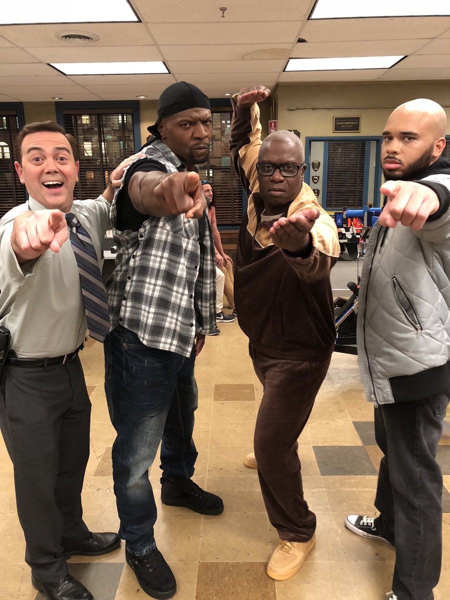 I didn't choose the thug life, the thug life chose me. #Brooklyn99, image size:900x1200
