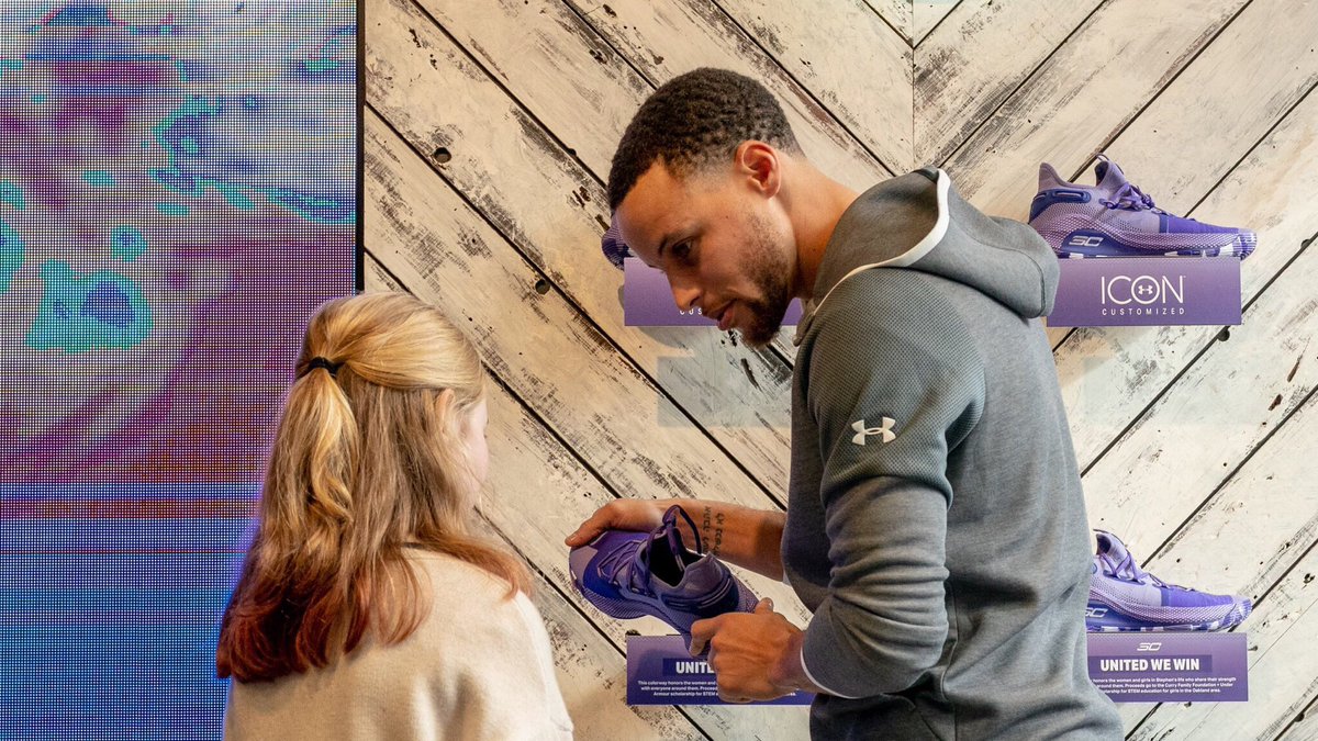 ThirtyInk's tweet photo. In November, 9 yr old Riley Morrison penned a letter to Stephen asking why his shoes weren't available on the girls' section at https://t.co/0lbv2rAOXT. After penning his own response, Stephen took action to change his shoes and business. #InternationalWomensDay⁠ ⁠ #RuinTheGame https://t.co/RgNuJl18FW