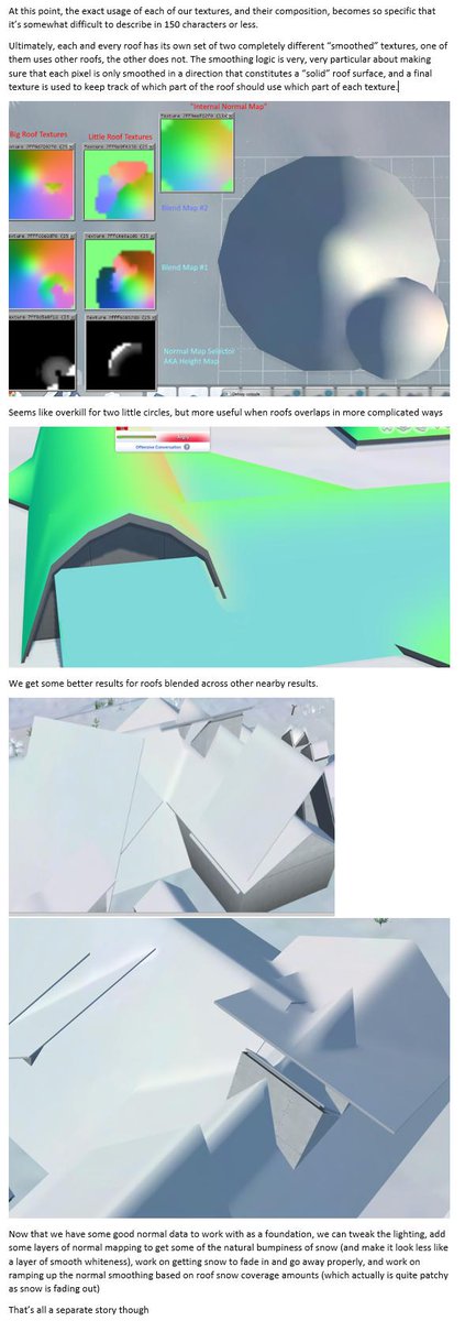SimGuruGhost's tweet image. Making smooth roof snow, series part 3 (final)