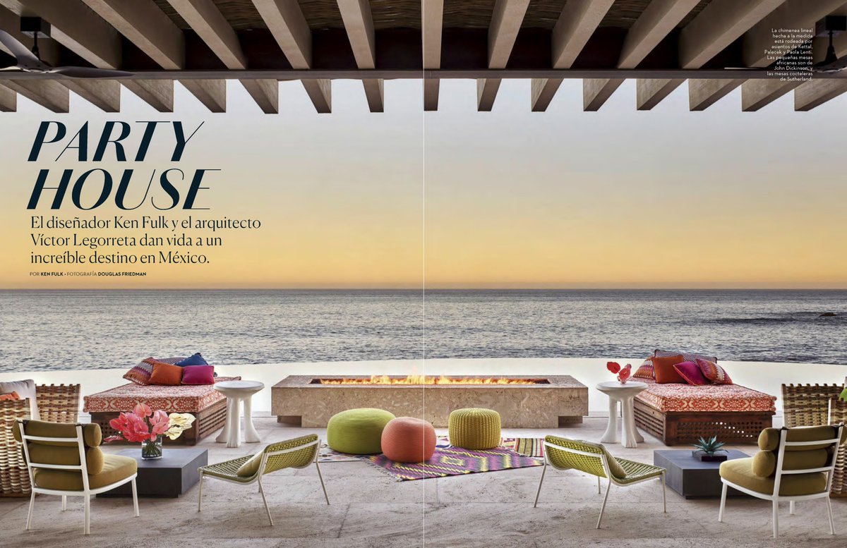 LEGORRETA_ARQS's tweet photo. #CasaGrande.
Este proyecto aparece #Publicado en @ADMEXICO en su edición de #Marzo.
La #arquitectura de esta #residencia corrió a cargo de #Legorreta con #MarcelaCortina como #ArquitectaAsociada. El #DiseñoDeInteriores es de #KenFulk @kenfulk
📸 @thefacinator (#DouglasFriedman ) https://t.co/zUS47Ib9i6
