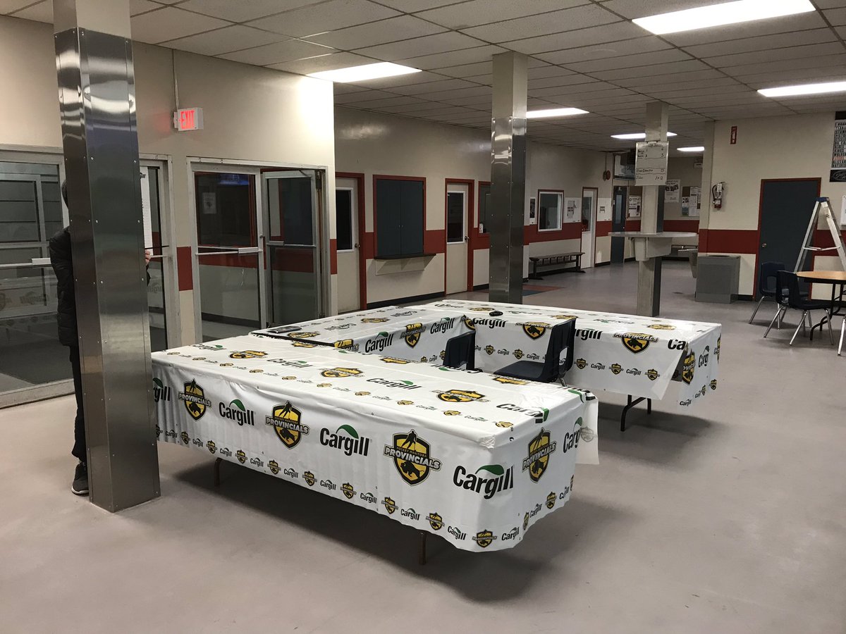 PCFLYERS1's tweet photo. ‘‘Twas the night before...@hockeymanitoba Bantam AA provincials presented by @CargillMktSense #CargillCares #BelieveInTeam https://t.co/sKm7VcVw7z
