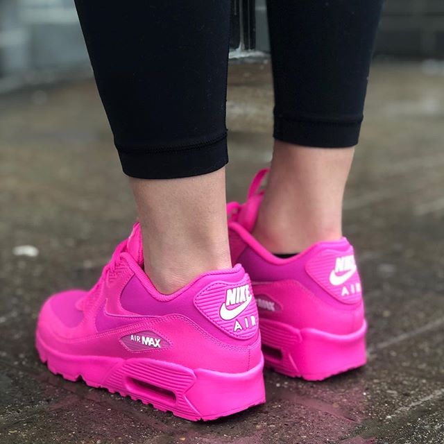 laser fuchsia air max 90