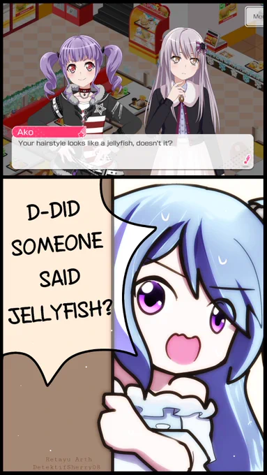 Hey, someone just say Jellyfish
#bang_dream #bandori #ばんどり 