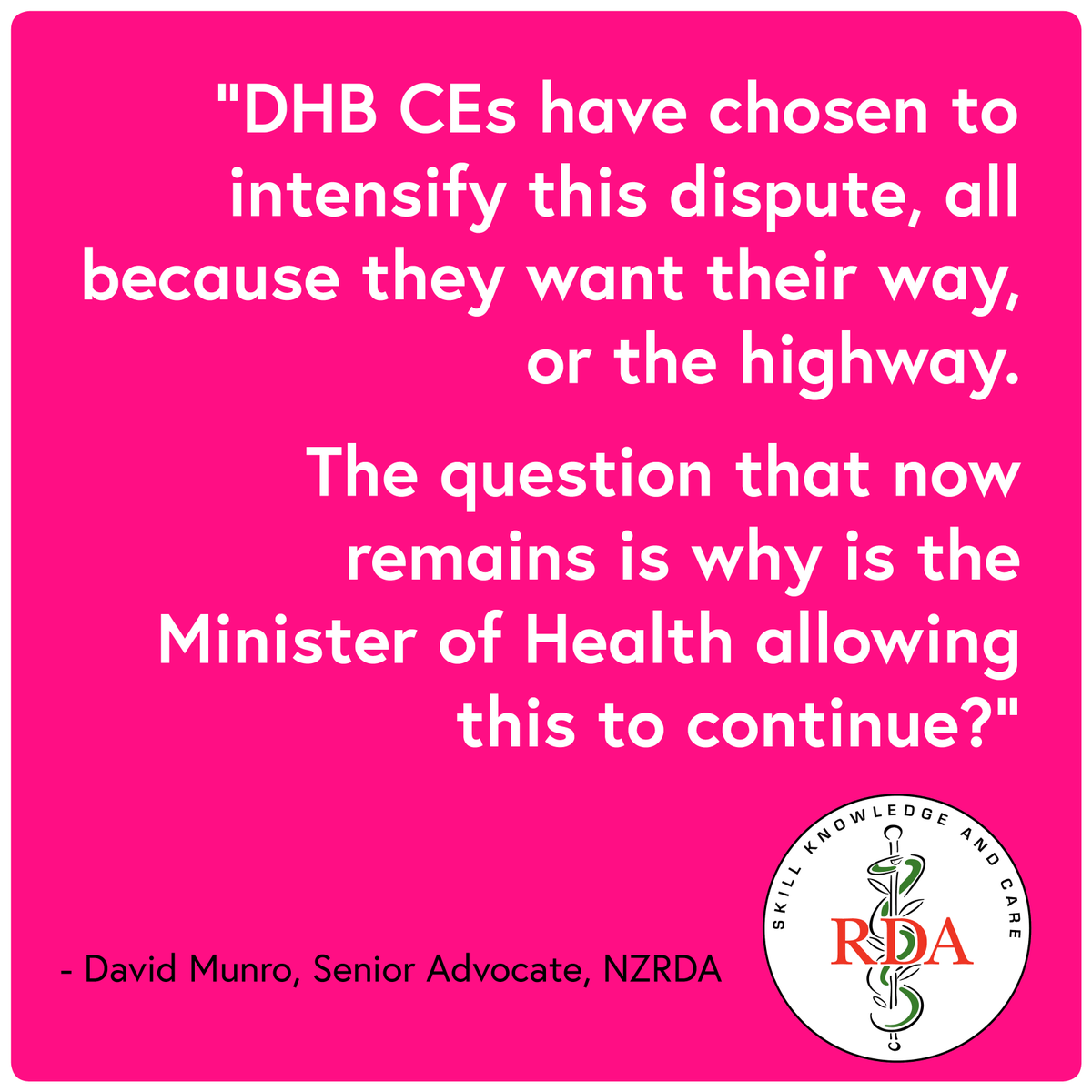 NZ Resident Doctors tweet media