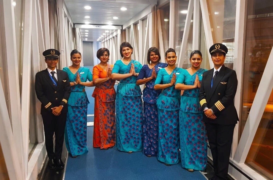 AzzamAmeen's tweet photo. SriLankan Airline's operated its first all female crew flight from Colombo  to Singapore and return,  UL306 /8th March’19 landed in Singapore a short while ago #IWD2019⁠ ⁠ #WomensDay https://t.co/S999ea6l96