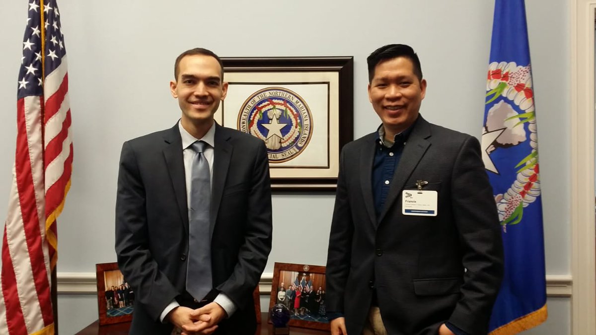 Yesterday, Francis went to Capitol Hill and met with Guam and Saipan Congressmen's Legislative Directors to advocate public policies for school safety and energy efficiency.

Follow @AIA_Advocacy and take action. 
#grassroots19 #citizenarchitect #blueprintforbetter #safeschools