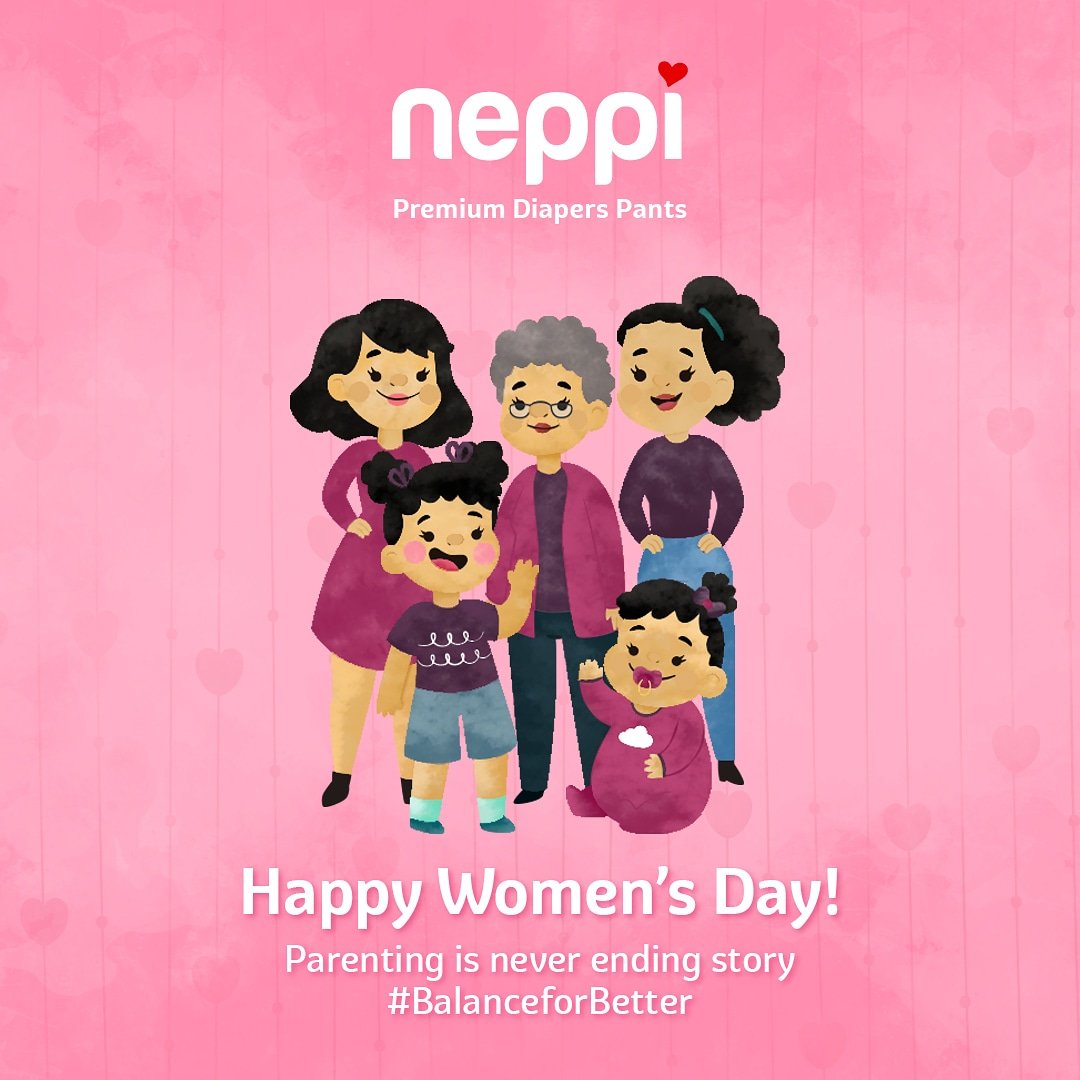 neppi_baby's tweet photo. Merawat dan membesarkan si kecil dengan penuh kasih sayang adalah tugas ke dua orang tua. Ibu dan ayah, tidak ada yang lebih berat, tidak ada yang lebih penting. Peran keduanya sama. Happy Women's Day! 🥰👪 #BalanceforBetter
__
#Neppi #HappinessForYourBaby #NeppiBaby #IWD2019 https://t.co/8xK6OkKXkZ