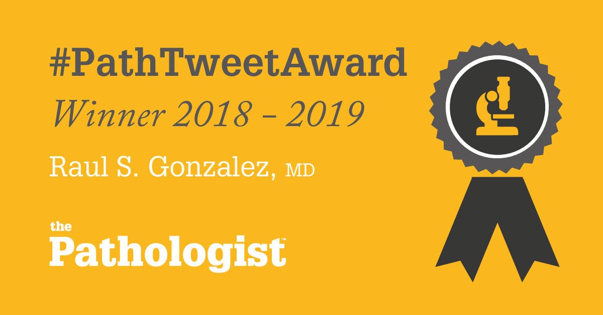 smlungpathguy's tweet photo. Thank you @pathologistmag for putting together these SPECTACULAR graphics for the 4 winners of #PathTweetAward 2018
@RaulSGonzalezMD
@angelpanizo1
@HeartPathology
@drmarmolani
We are grateful for your support!
@DrFNA @DraEosina @SGottesmanMD @GeronimoJrLapac #pathology https://t.co/VzeRzq0G27
