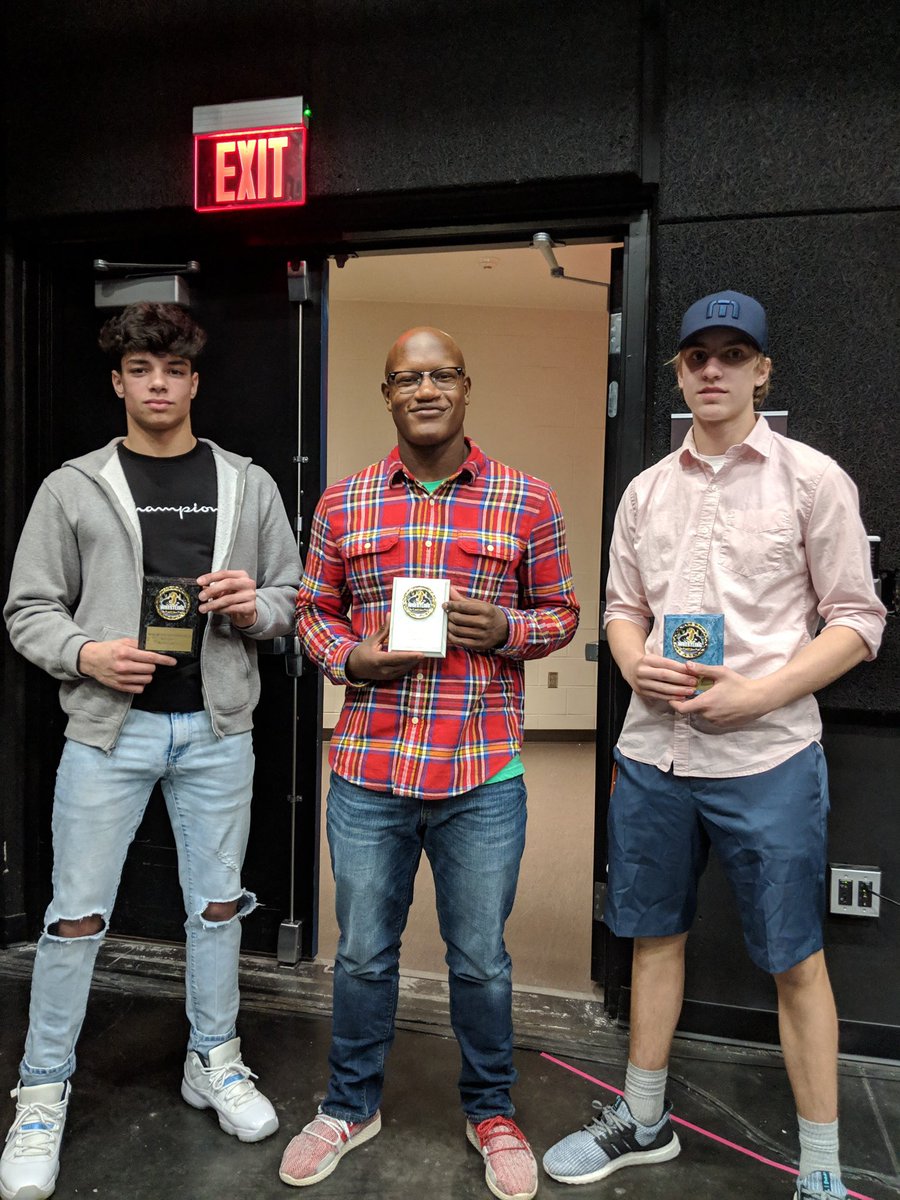 owhswrestling's tweet photo. Your main award winners for the 2018-19 Owl Wrestling Season:

Most Outstanding:
JV - Parker Muehe
Varsity - Kane Taddese

Epitome of a Teammate:
JV - Colby Karnei
Varsity - Guy Hosford

Owl Pride Award:
JV - Alex Diaz
Varsity - Grant Findley https://t.co/0t6JKJQWaj