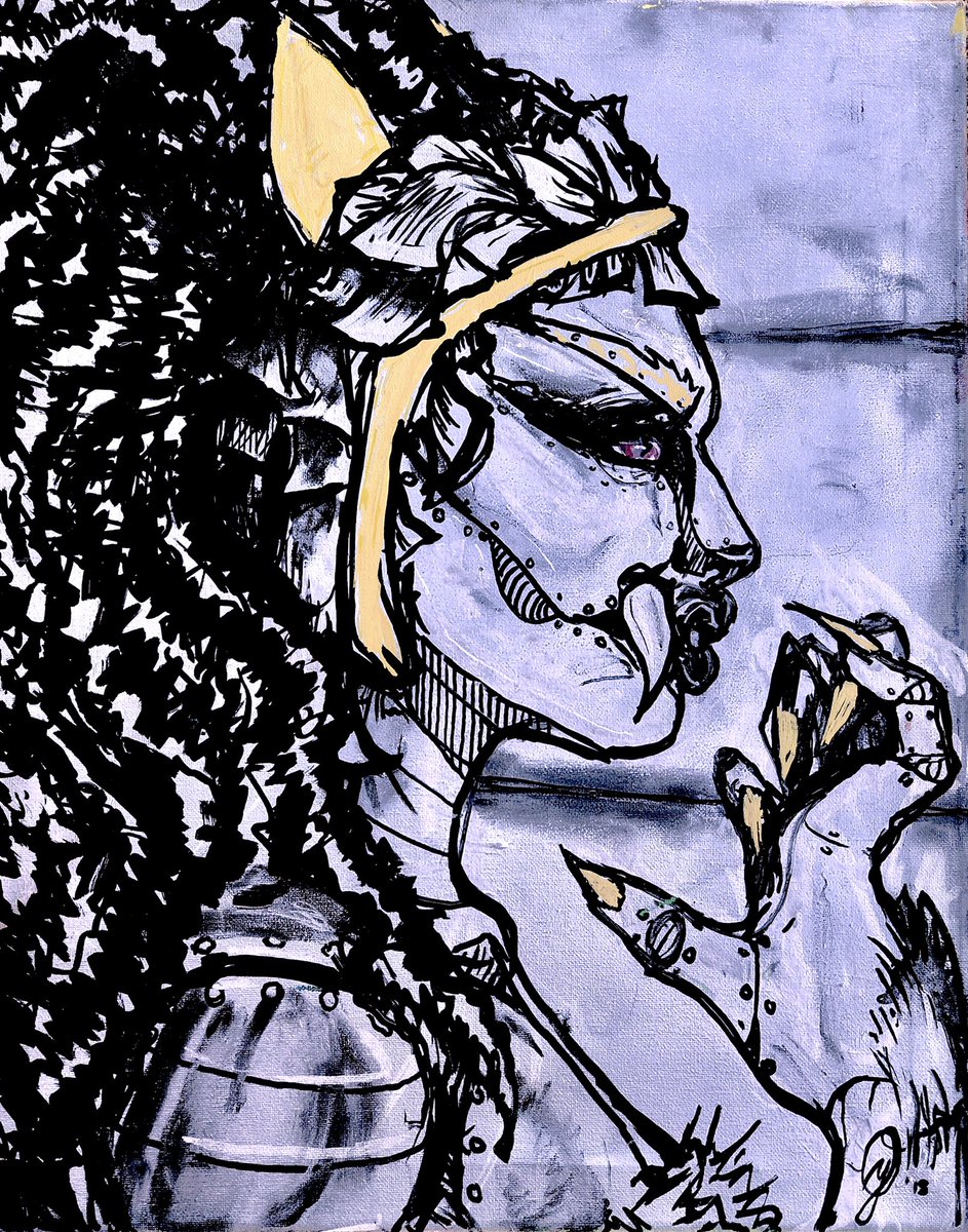 OddlyYvie's tweet photo. Yvie Oddly - Digital Leo - Zodiac Runway

This is the WINNING painting I created for this week! Get yours now at https://t.co/cdD21D5NvM and support this OddBall!!! https://t.co/5NNrX9hG4F
