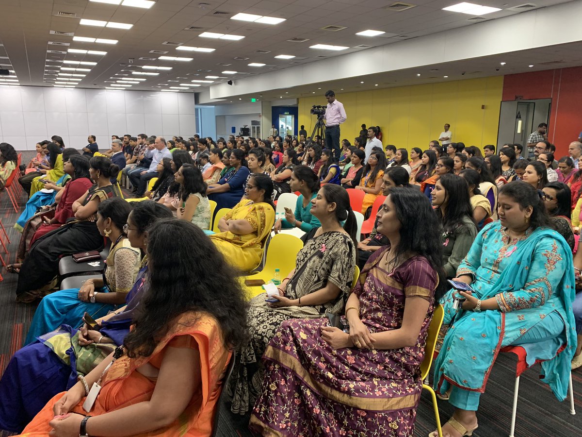 dsouza_sarah's tweet image. ‘Let’s be vulnerable, lean on each other more and be equals because that how we learn and grow together’ @SanketAtal at @NetAppIndia on ‘Men for Women in Tech’ #NetappWIT #MenForWIT