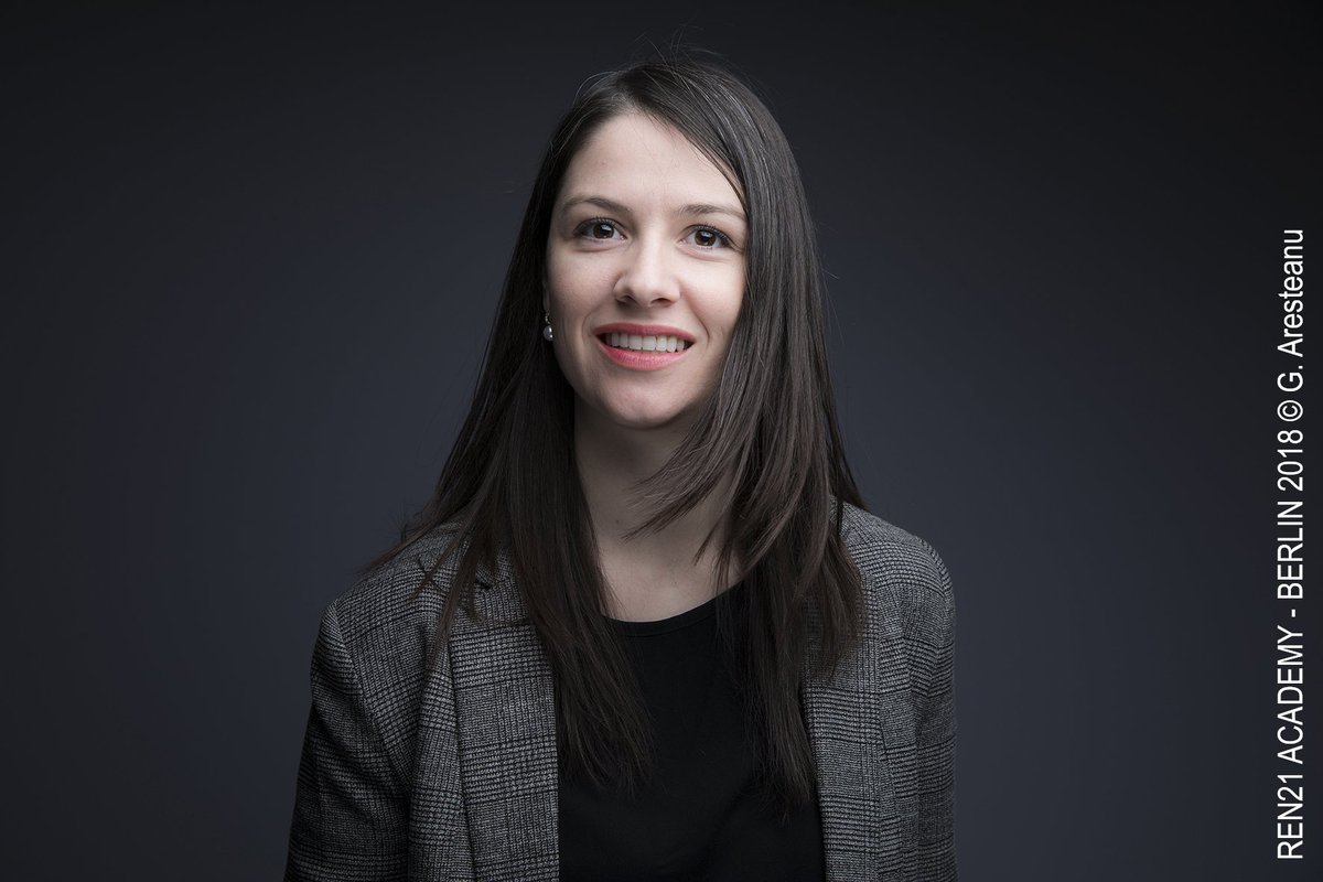 At REN21, we're celebrating #womeninenergy on #IWD2019 As <a href="/HannahMurdockTX/">Hannah E. Murdock</a> says, "even though it’s 2019 and there has been a lot of progress, the energy sector is still mostly male-dominated, so we need to keep making the effort to make sure our voices are heard." #renewables