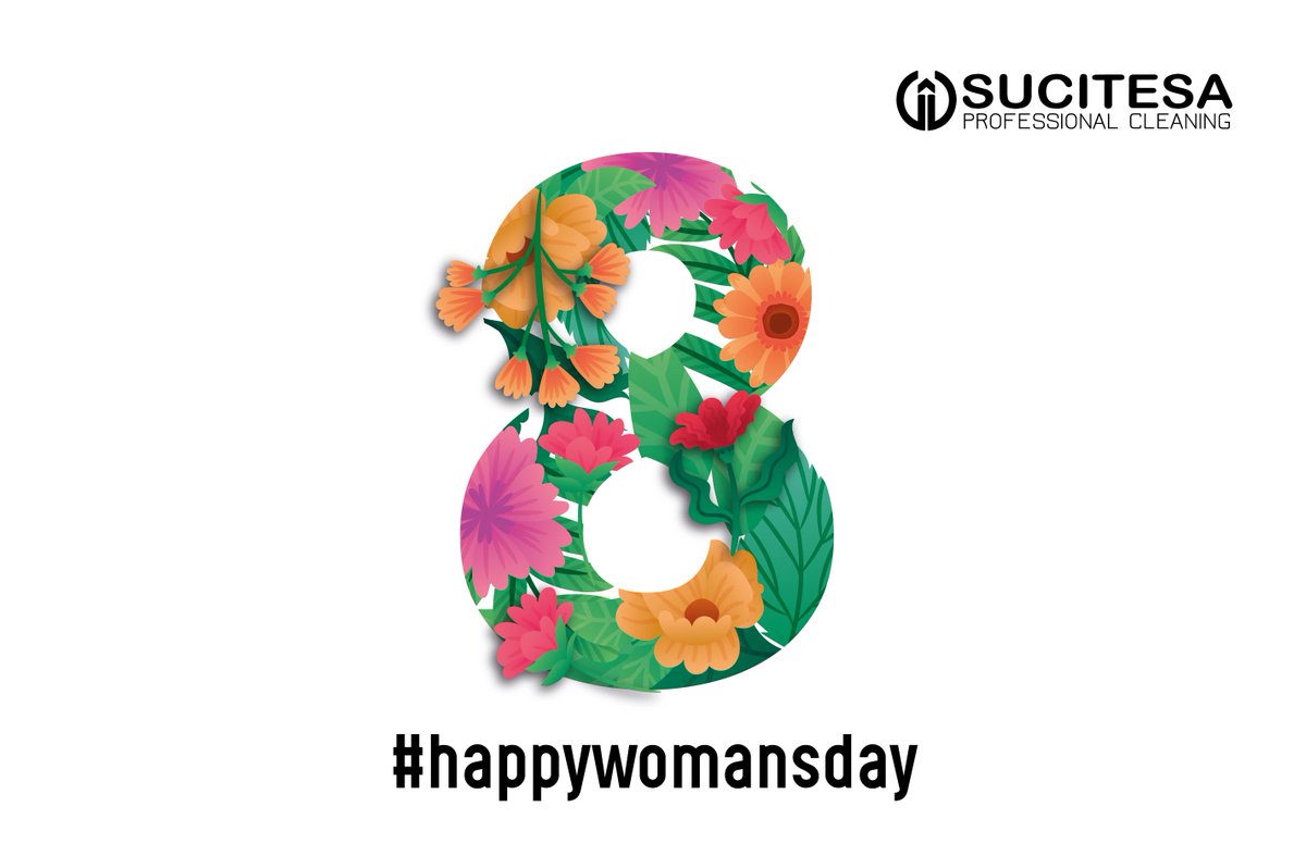 Sucitesa's tweet photo. A todas las mujeres que hacen de este mundo un lugar mejor.

 #FelizDiaDeLaMujer #InternationalWomansDay #8M #8Marzo 

#HigieneProfesional #TheCleanestProject #Limpieza #ProfessionalCleaning #Cleaning  #sucitesa https://t.co/Zcp4VjS1mw