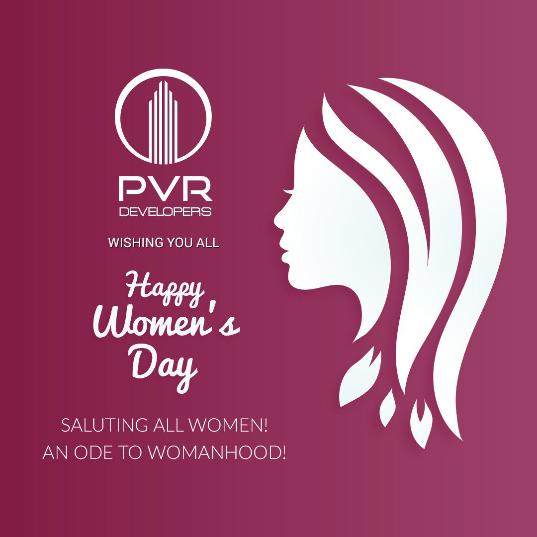 pvr_developers's tweet image. Happy Womens Day #pvrdevelopers